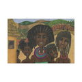 Village Kids - Matte Canvas limited Edition Giclee