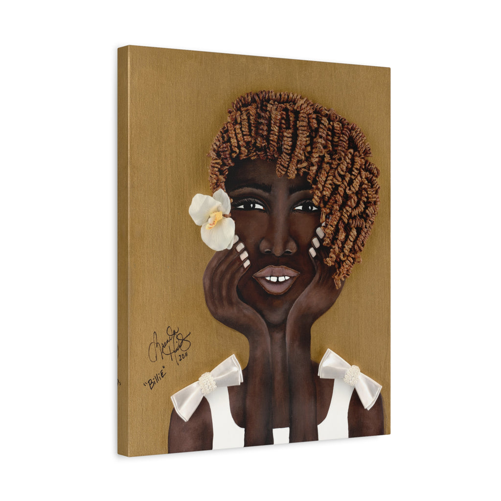 Billie — Matte Stretched Wall Art