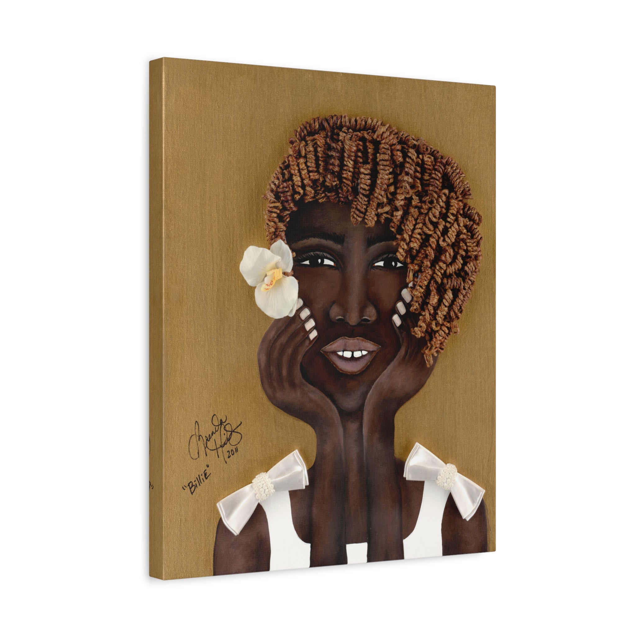 Billie — Matte Stretched Wall Art