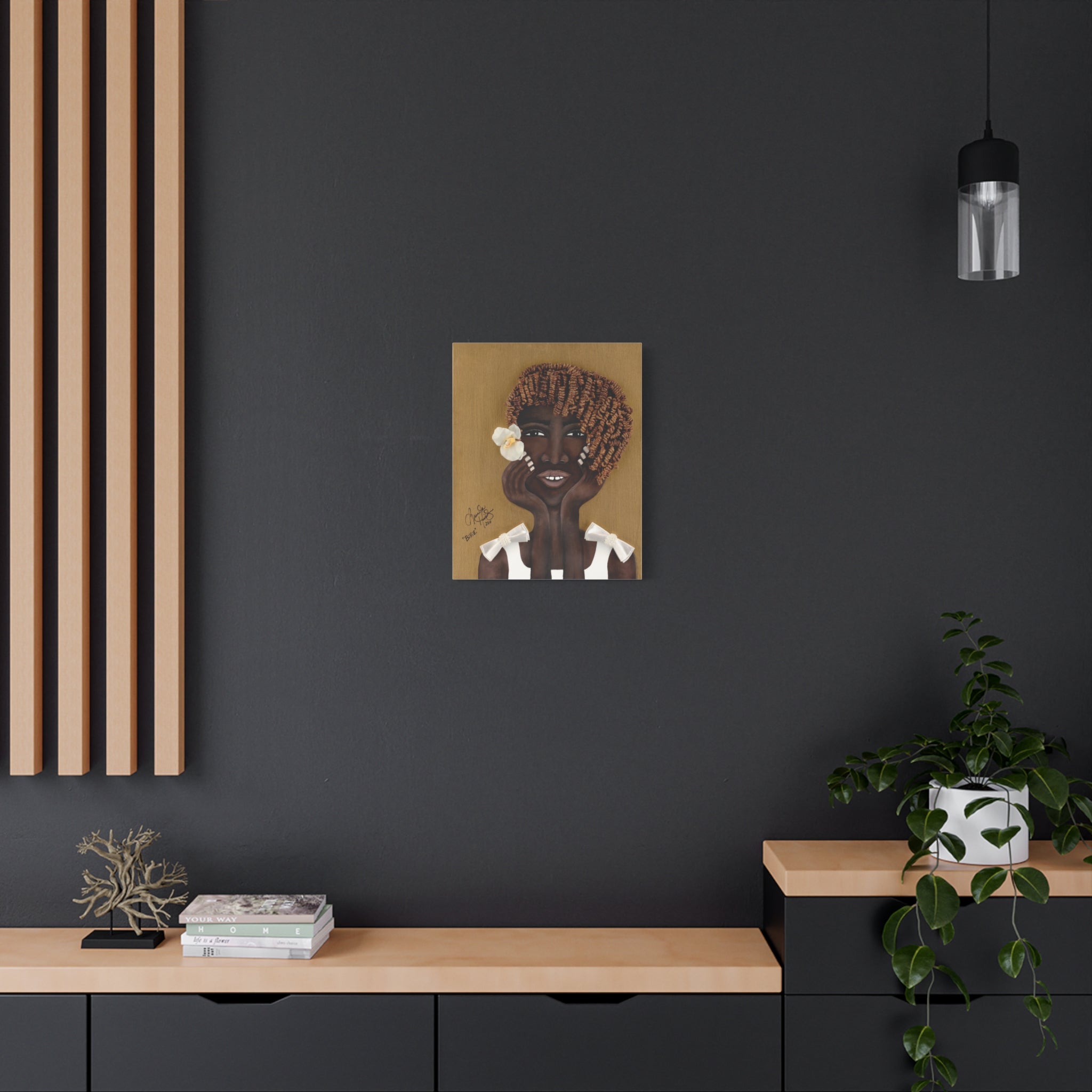 Billie — Matte Stretched Wall Art