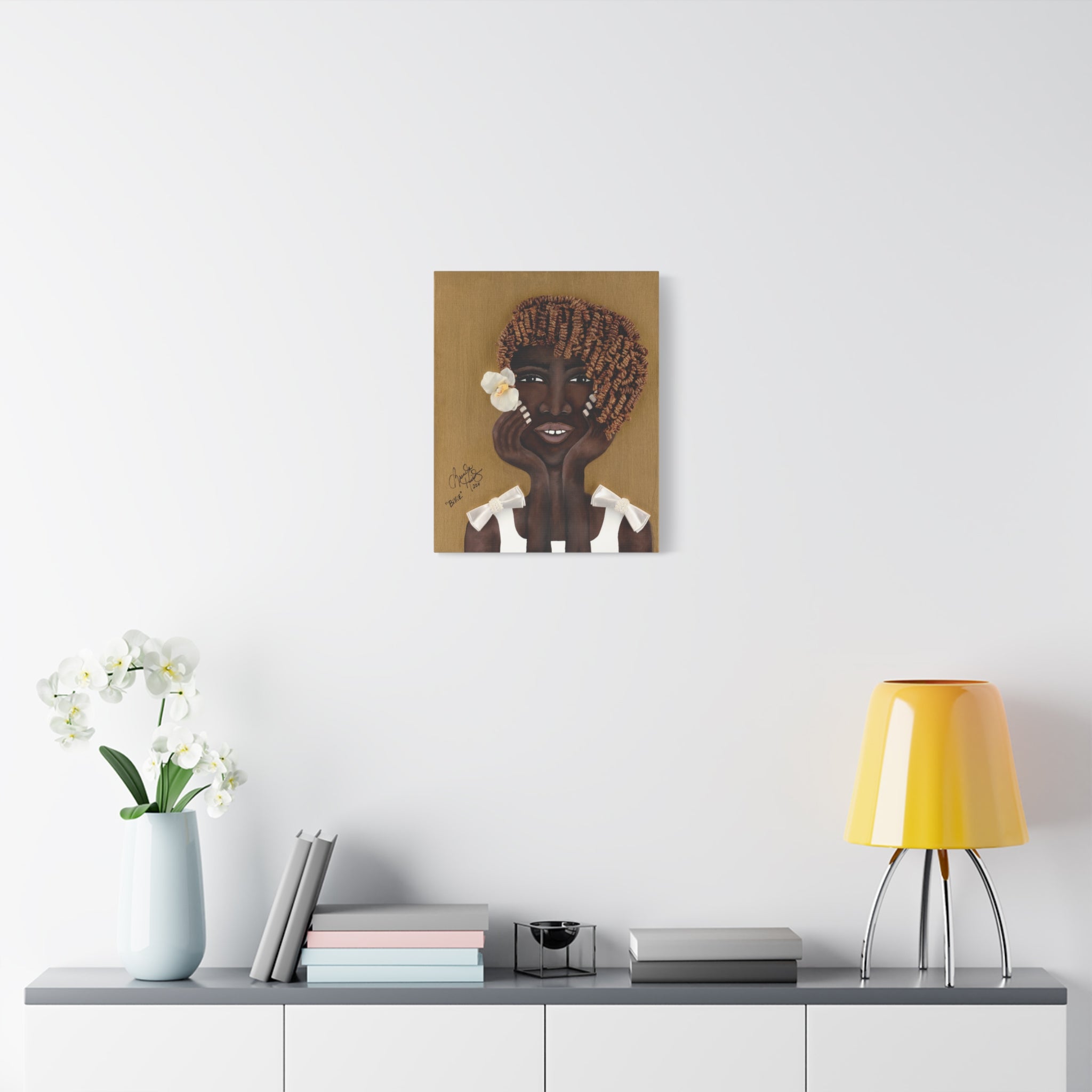 Billie — Matte Stretched Wall Art
