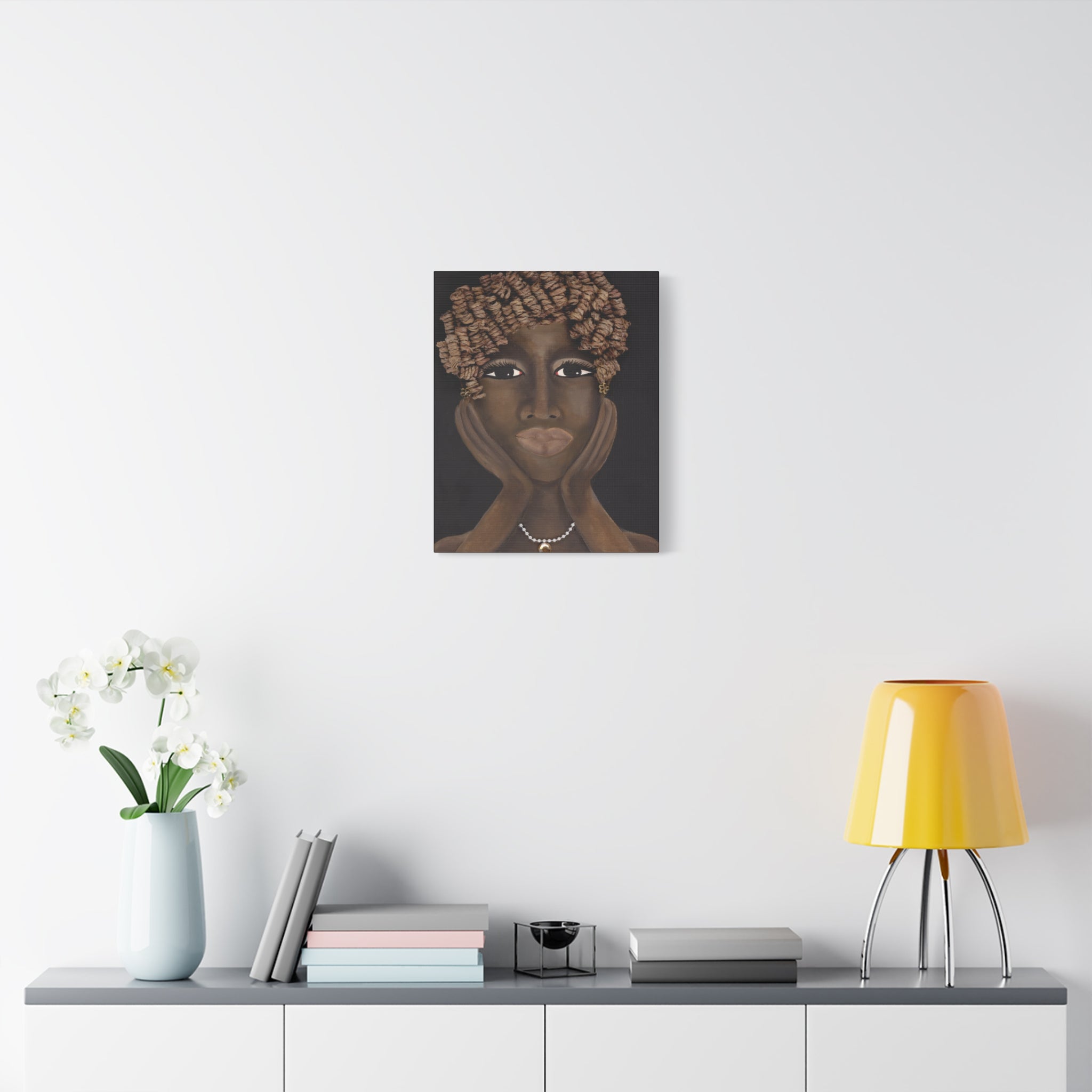 More Heads are Better Than One - I – Elegant Black Woman with Wired Hair