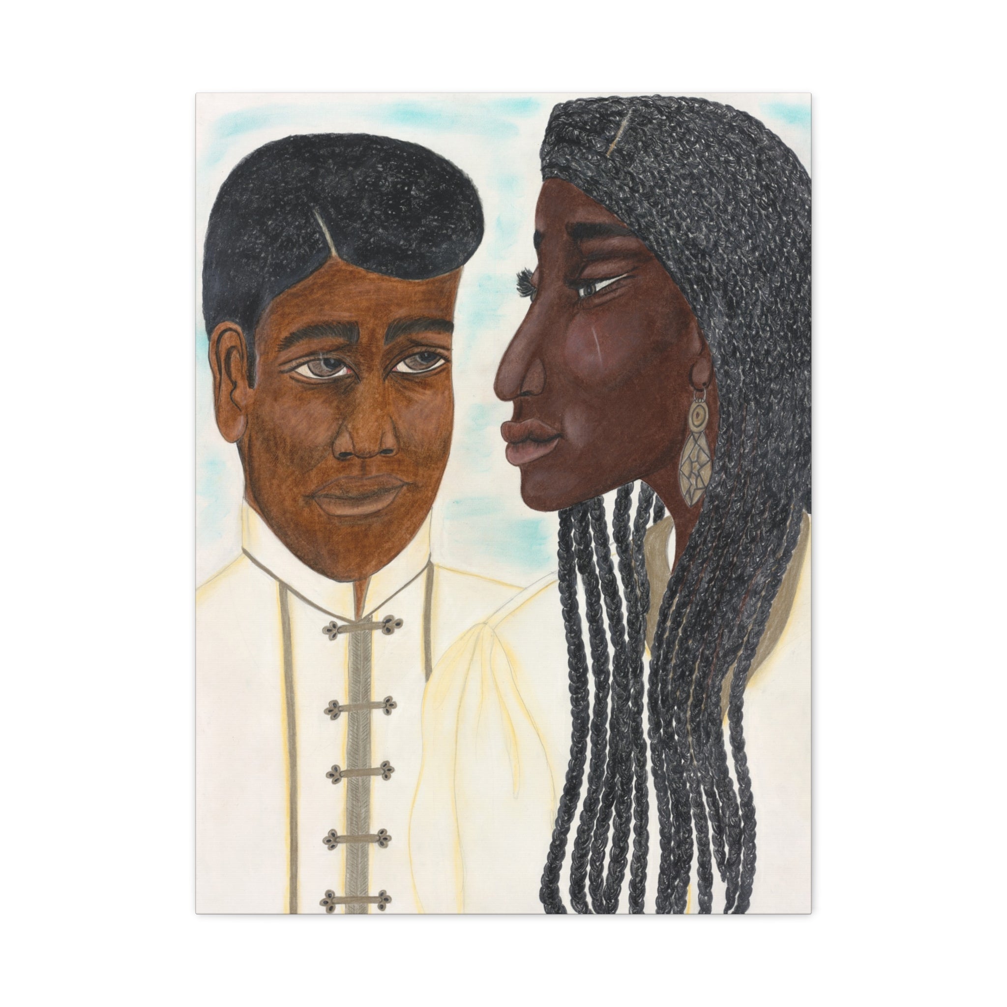 Wedding Day — Intimate African Heritage Art