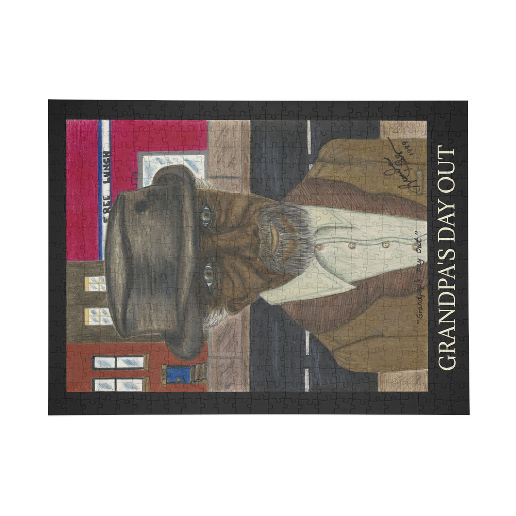 GRANDPA'S DAY OUT Limited Edition 1000 Piece Jigsaw Puzzle