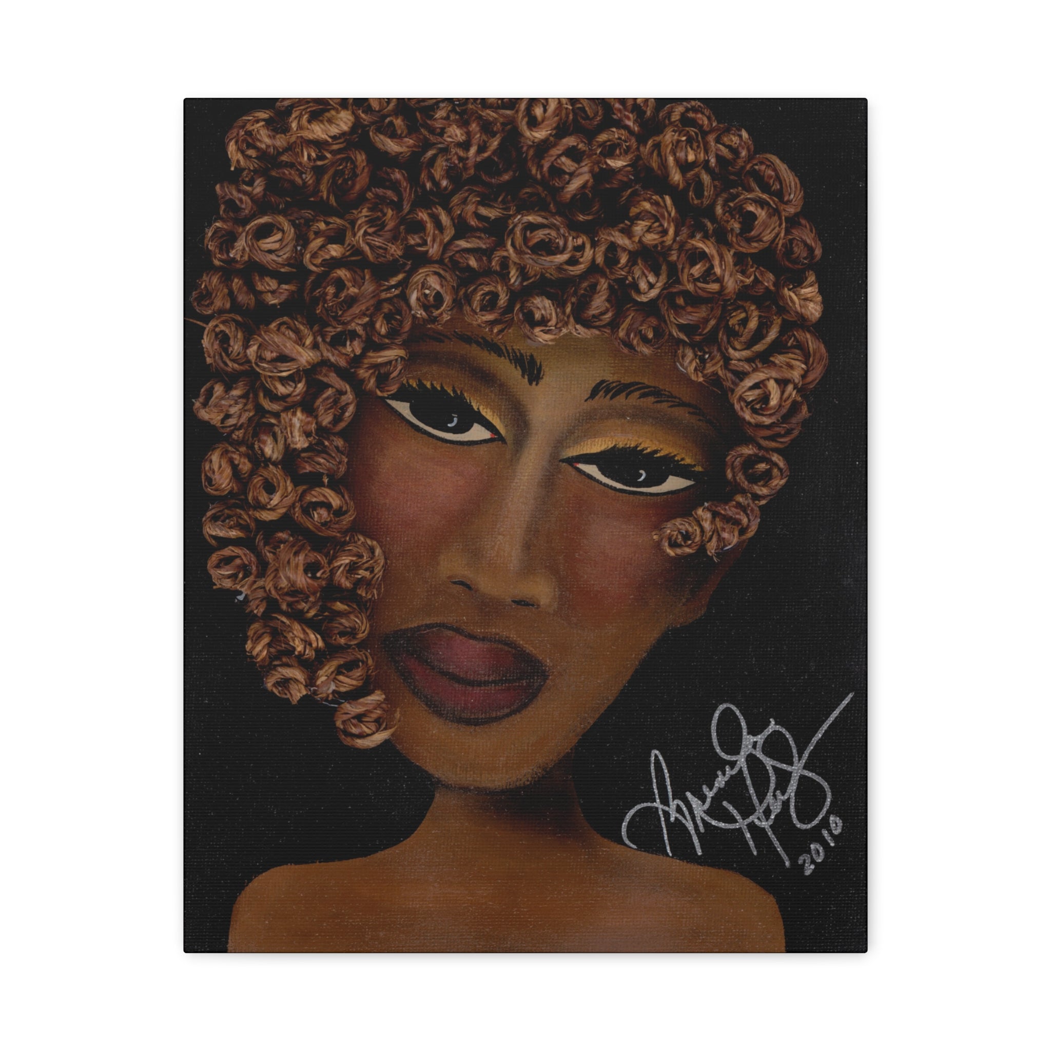More Heads are Better than One - E — Matte Stretched Wall Art