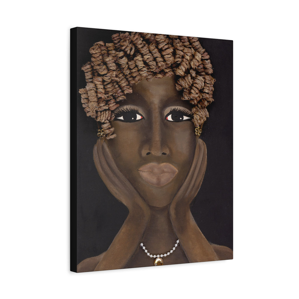 More Heads are Better Than One - I – Elegant Black Woman with Wired Hair