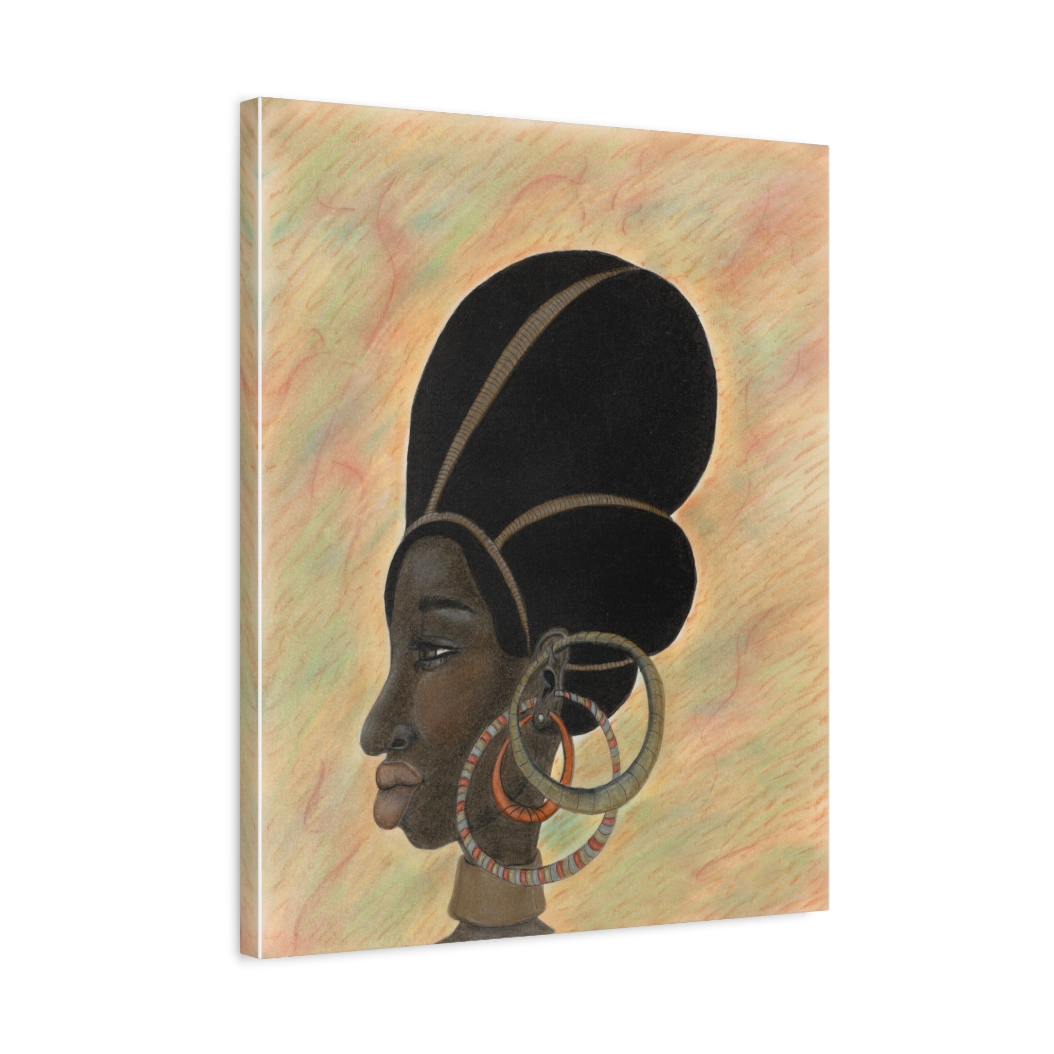 Chocolate Queen — Stretched Matte Wall Art