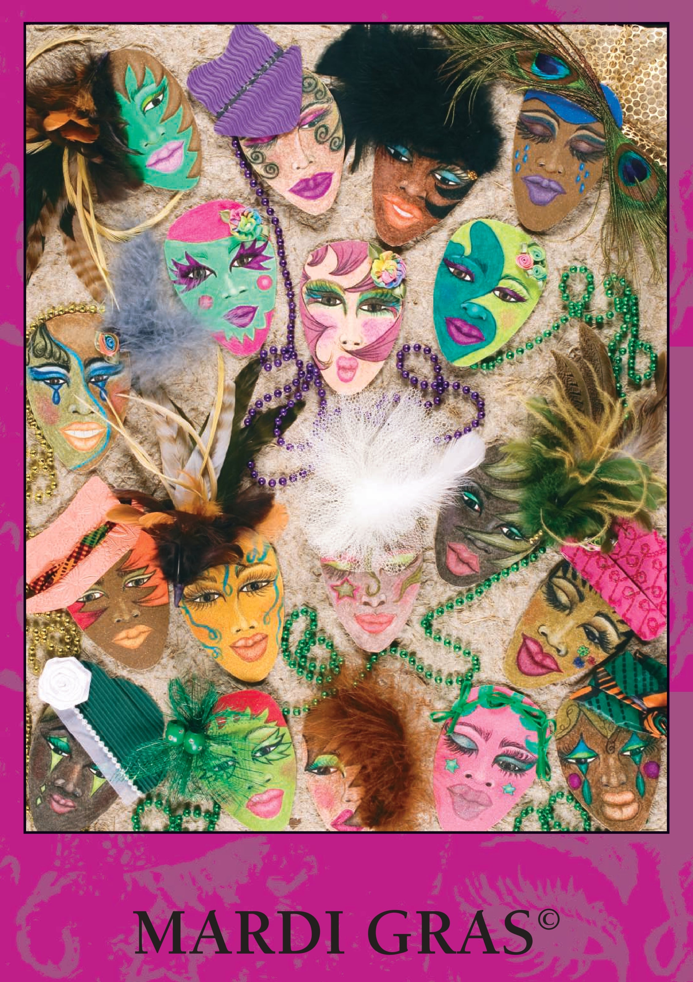 Mardi Gras Premium Jigsaw Puzzle
