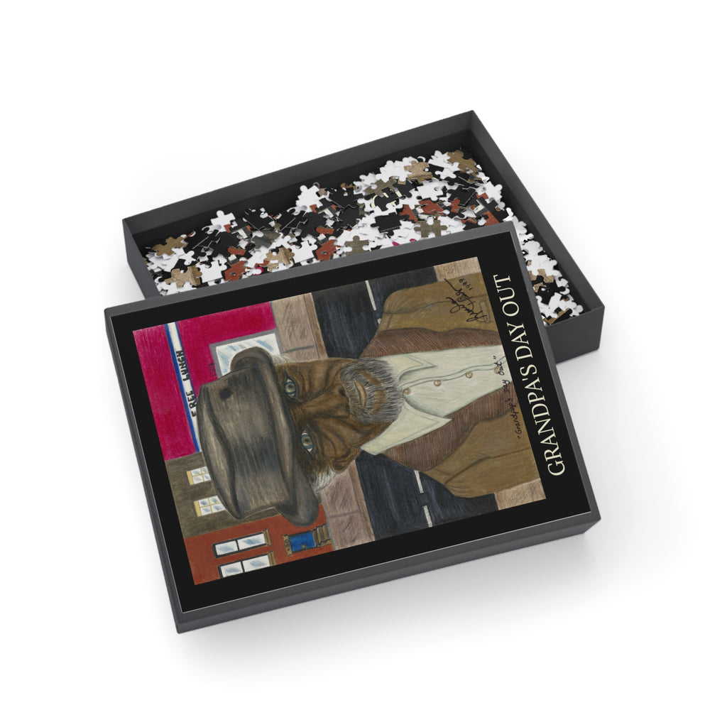 GRANDPA'S DAY OUT Limited Edition 1000 Piece Jigsaw Puzzle