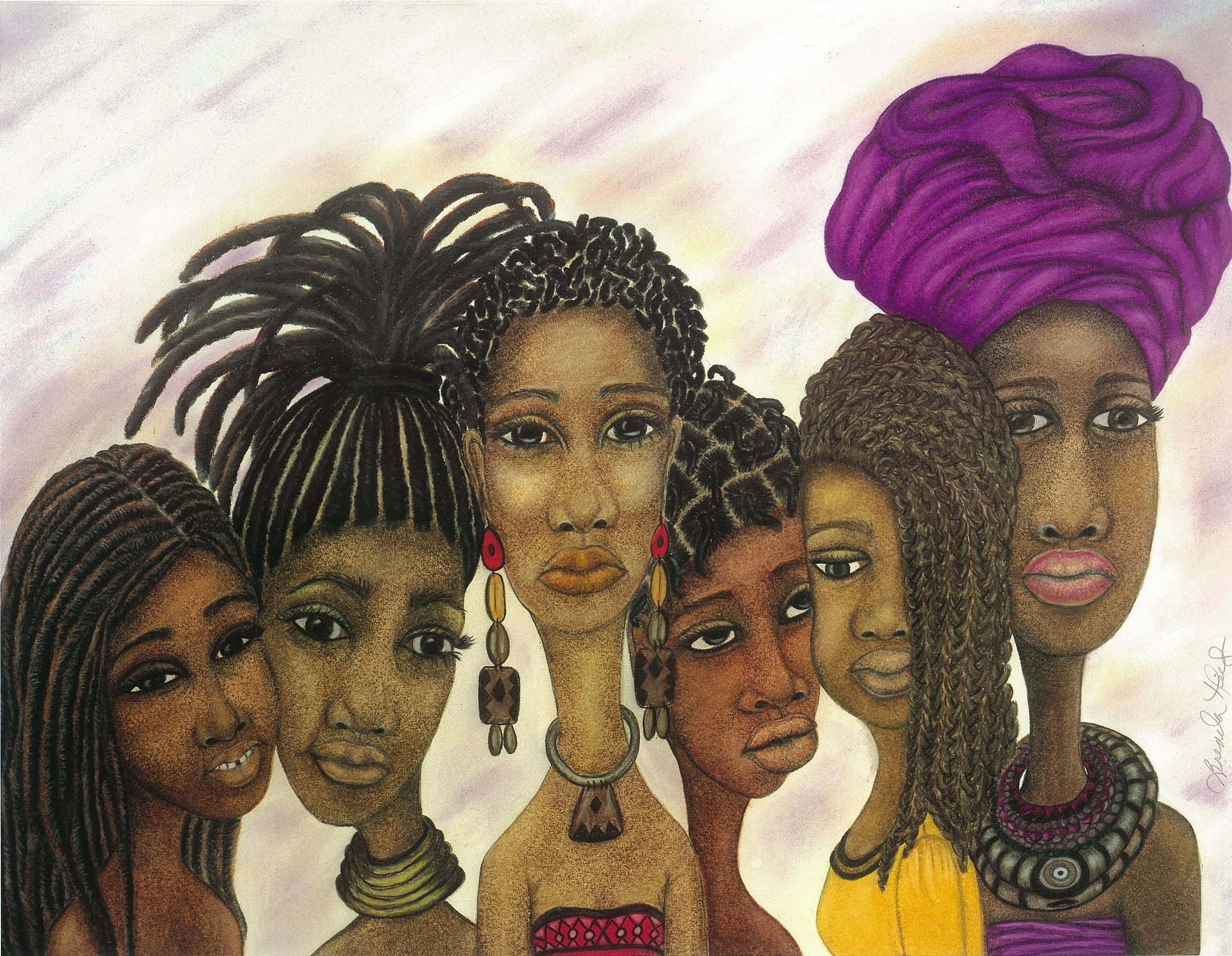 Head Games I Limited Edition Giclee Reproduction